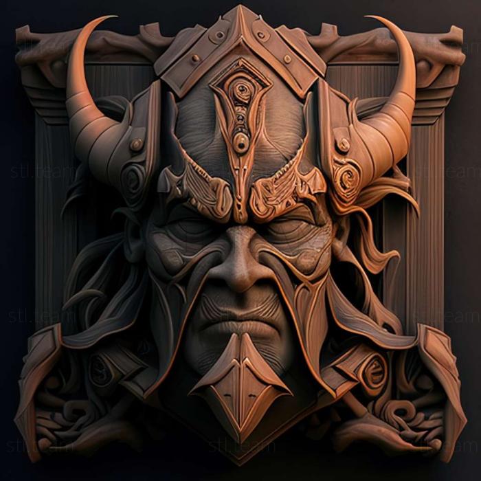 3D модель Гра Warhammer Online Age of Reckoning (STL)